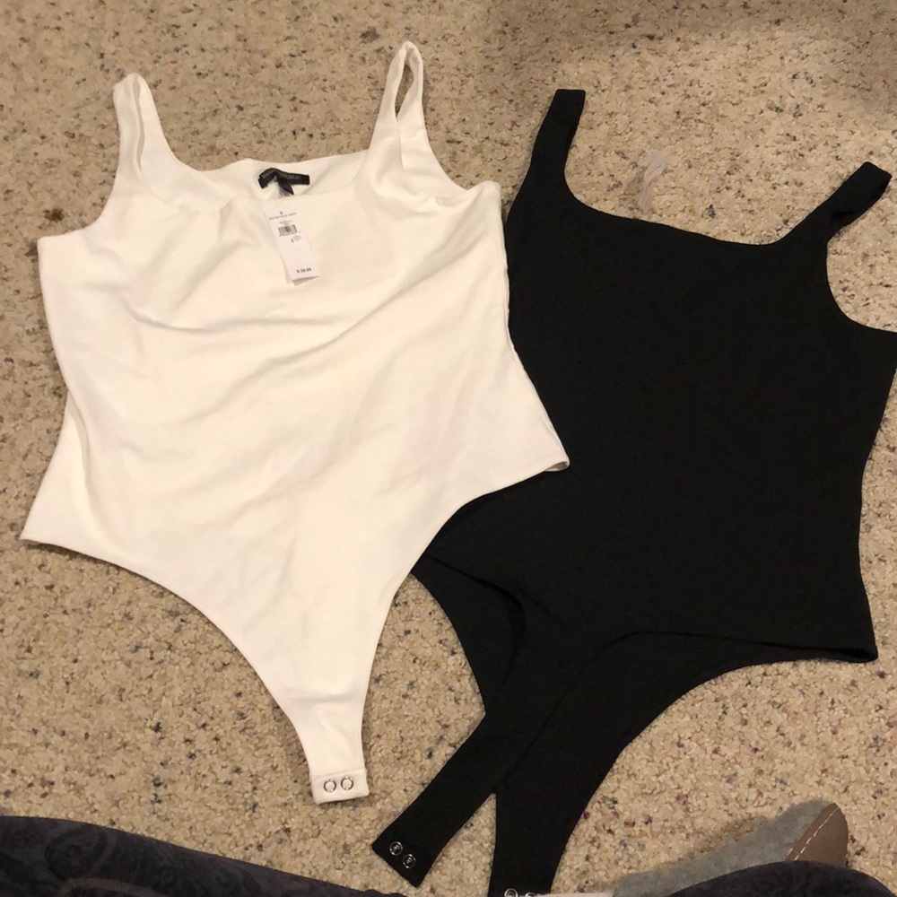 Banana Republic NEW, Black and white tank bodysuits